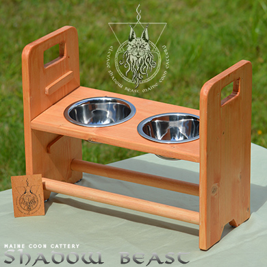 Adjustable elevated water bowls